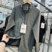 LULU平替 立领夹克外套 户外机能都市通勤防风防泼水男士