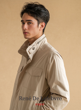 LP同款秋冬款Traveler旅行者系列男士立领防风夹克外套中长冲锋衣