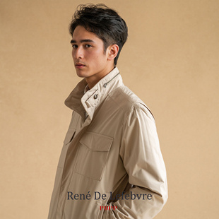 LP同款秋冬款Traveler旅行者系列男士立领防风夹克外套中长冲锋衣