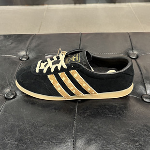 三叶草26新款GAZELLE LO女子薄底编织低帮轻便休闲鞋KI4698
