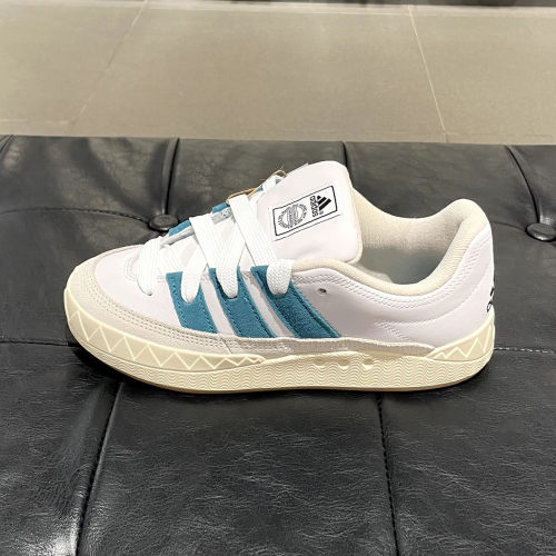 三叶草ADIMATIC 「鲨鱼面包鞋」经典运动板鞋休闲鞋ID3935