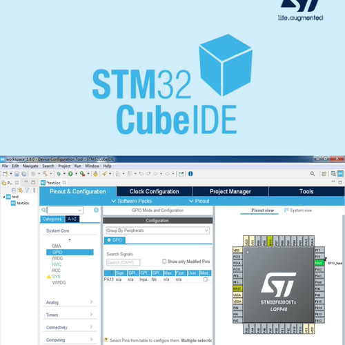 STM32程序开发环境搭建stm32cubeide远程安装配置STM32开发板编程