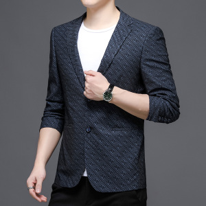 M2269钱塘2020-3秋冬男士帅气男士休闲西服外套修身小西装P145图片