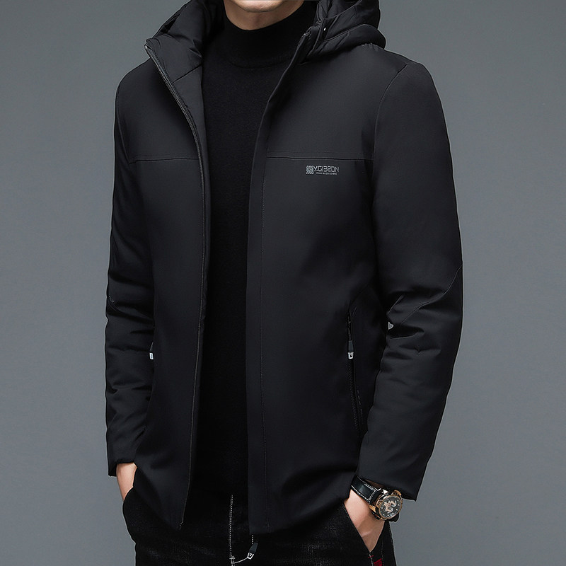 N2192钱塘2020-3跑量冬季男士棉服加厚休闲中年大码连帽中年P95图片