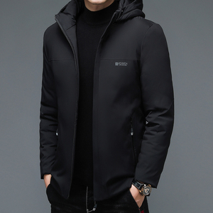 N2192钱塘2020-3跑量冬季男士棉服加厚休闲中年大码连帽中年P95图片