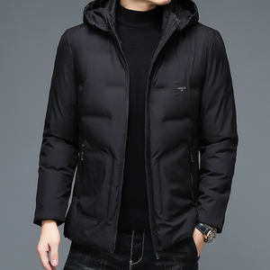 N2191钱塘2020-3跑量冬季男士棉服加厚休闲中年大码连帽中年P100图片