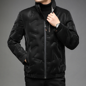 B675钱塘2020-3冬季纯色男士羽绒服90灰鸭绒立领休闲纯色P245