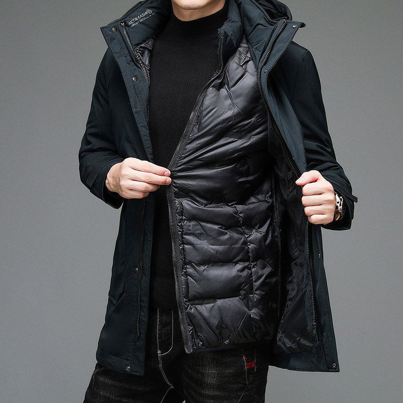 N2198钱塘2020-3跑量冬季男士棉服加厚休闲中年大码连帽青年P125图片