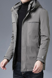 N2029-2钱塘2020-3跑量冬季男棉服加厚保暖休闲中年大码连帽P100，男装棉衣，钱塘207-3