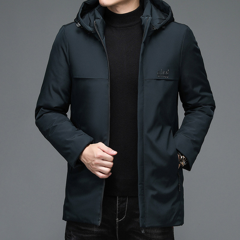 N2211钱塘2020-3跑量冬季男士棉服加厚休闲中年大码连帽青年P100图片