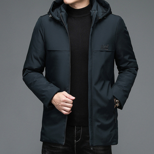 N2211钱塘2020-3跑量冬季男士棉服加厚休闲中年大码连帽青年P100图片