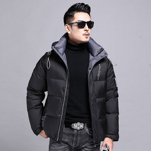 B28827钱塘2020-3冬季男士鹅绒精品羽绒服多口袋休闲商务休闲P360图片