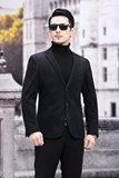 M3302钱塘2020-3秋冬男士帅气男士休闲西服外套修身小西装P145，男装西服，钱塘207-3