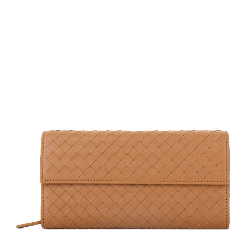 ÕýÆ· BOTTEGA VENETA/±¦ç¾¼Î Å®¿îÑòƤ¶àÉ«°´¿Û³¤¼Ð 150509