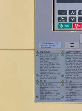 议价4个，安川H1000变频器，型号CIMR-HB4A0031F可维修