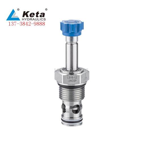 LSV6-12-2NCSP-M-2H二位二通双止回阀电磁阀LB12-A-S-6G