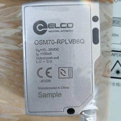 议价宜科ELCO激光传感器OSM70-RPLVB6Q 全新原装正品*现货*