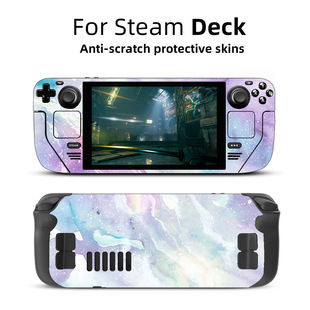 Deck掌机痛贴透明壳 steam deck游戏机改色贴纸防刮大理石Steam