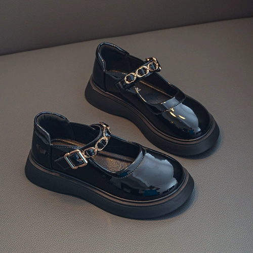 Обувь для кожаной обуви в английском стиле, детские туфли для принцессы, коллекция 2023, в британском стиле, для выступлений