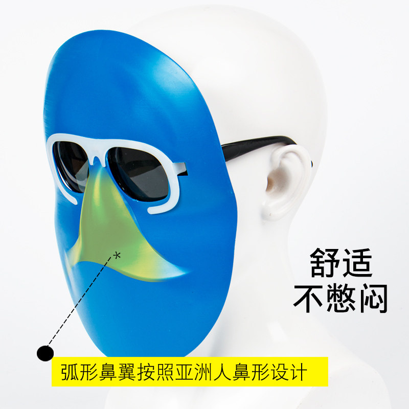 速发电焊面罩焊工烧焊气焊防烤脸轻便头戴式耳带式氩弧焊防紫外线