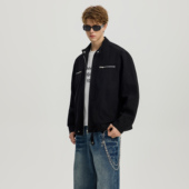 复古秋冬季 UNKNOWTAL 2025年美式 重磅宽松落肩夹克外套