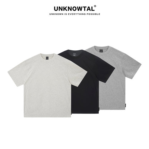 UNKNOWTAL剪裁Boxy版短宽短袖