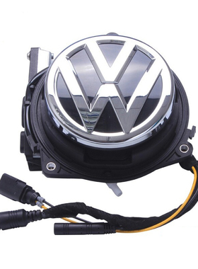 大众B7新迈腾B8凌渡CC高尔夫探歌翻标倒车影像摄像头翻盖后视改装