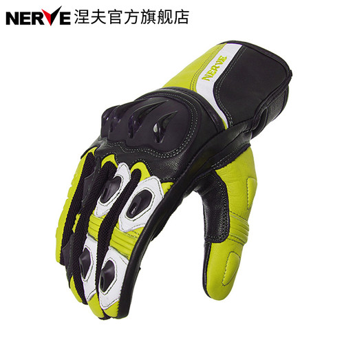 nerve羊皮防滑防摔摩旅骑行手套