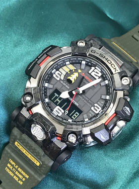 卡西欧大泥王二代 GSHOCK三代蓝牙光能电波手表男 GWG-2000 B1000