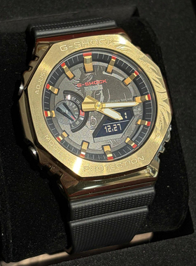 卡西欧50周年 GSHOCK马年生肖限定农家橡树金属壳GM-2100 GBM2100