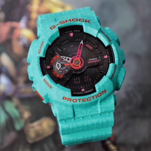 卡西欧英雄联盟金克斯联名款手表