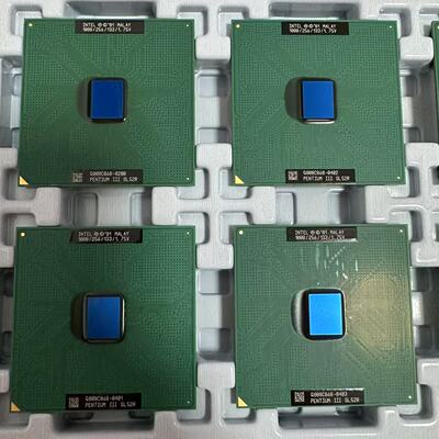 英特尔INTER 奔腾3 SL52R CPU 370针1000/256/133/1.75V 全新原装