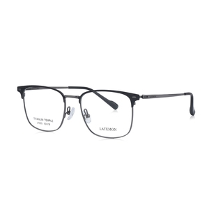 浪特梦板材眼镜框超轻钛架眼镜架明星可配近视镜片素颜简约潮7003