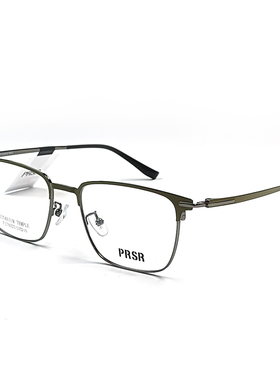新款帕莎男女复古眉线框架曾舜晞超轻近视度数经典眼镜架PJ78023