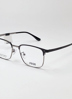 帕莎眼镜大框时尚潮流眼镜框大脸圆脸男士眼镜架可配近视镜78001