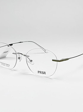 帕莎眼镜框超轻无框钛架男近视女潮可配近视防蓝光眼镜架PJ79006