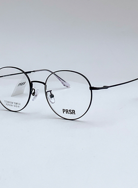 帕莎2024眼镜框男近视女潮超轻钛合金圆框眼镜可配防蓝光PJ75150