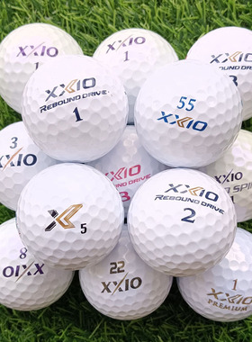 高尔夫球XX10二手球三层球下场专业比赛练习用球正品高尔夫二手球