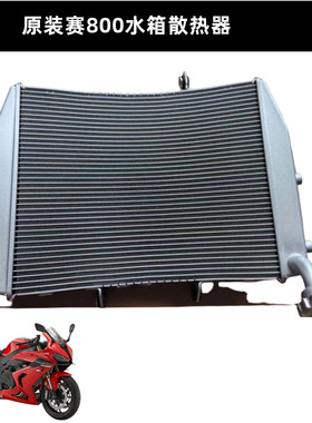 适用于钱江赛800水箱散热器总成QJ800GS-G散热水箱风扇冷却器总成