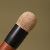 老货浅金色雪狐毛AGS189咖啡奶球粉底刷粉饼刷底妆刷化妆刷仙宝兰