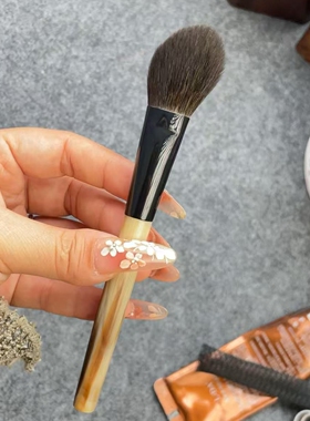 牛角老灰鼠毛12.5/34芒果腮红高光刷接龙定制团购专拍链接