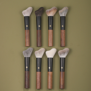 V脸神器松鼠毛小脚丫修容刷侧脸坡面侧影面部阴影刷羊毛仙宝兰