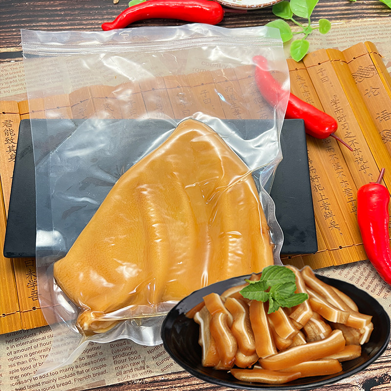 猪耳朵熟食五香200克/袋酱香卤味商用开袋半成品熟食真空下酒菜