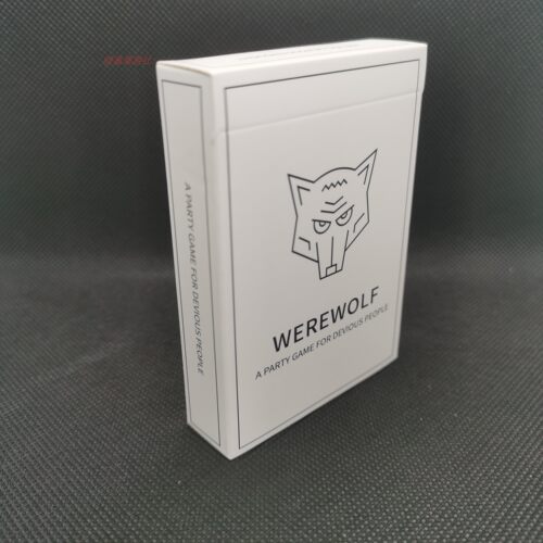 跨境热销全英文版Werewolf 狼人桌游卡牌游戏角色扮演狼人游戏