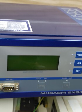 9成新MUSASH日本I武藏SuperΣCMII-V5点胶机 点胶控制器