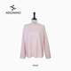 Aesomino 衣莎美诺圆领长袖 T恤烟雨粉Y530C4832