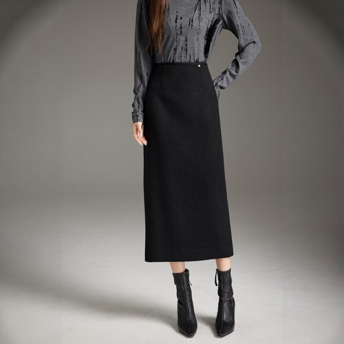 衣莎美诺修身半裙H型长款