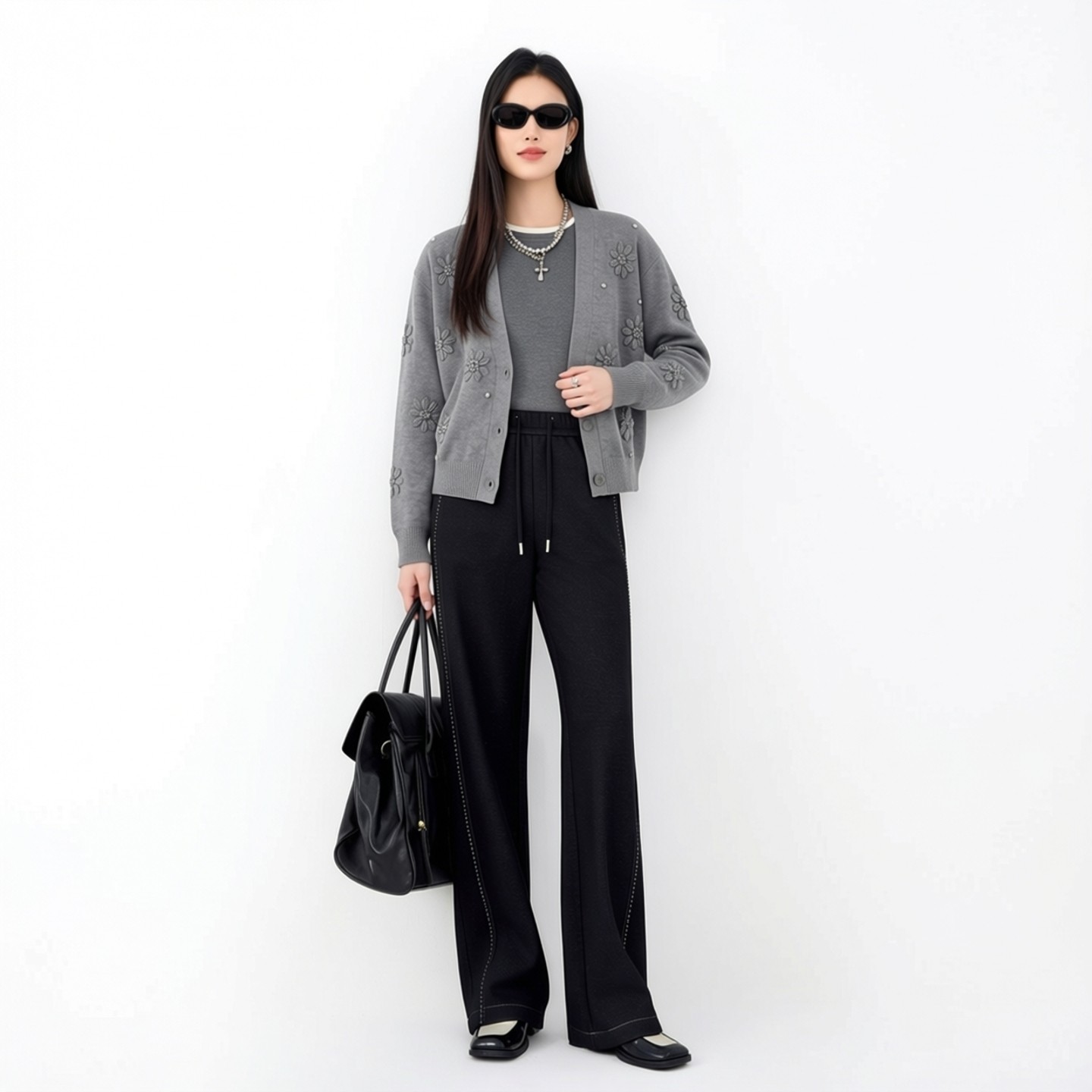 冬加绒针织牛仔裤女ATZD高腰显瘦小个子休闲长裤羊毛直筒阔腿裤厚,女装/女士精品,休闲裤,淘宝优惠券,粉丝福利购,淘宝优惠卷