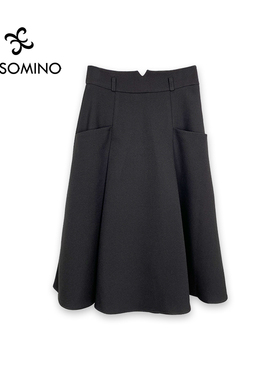 夏半裙黑色Y280B21161