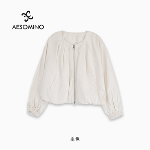 AESOMINO衣莎美诺春秋外套Y651C1310 新品